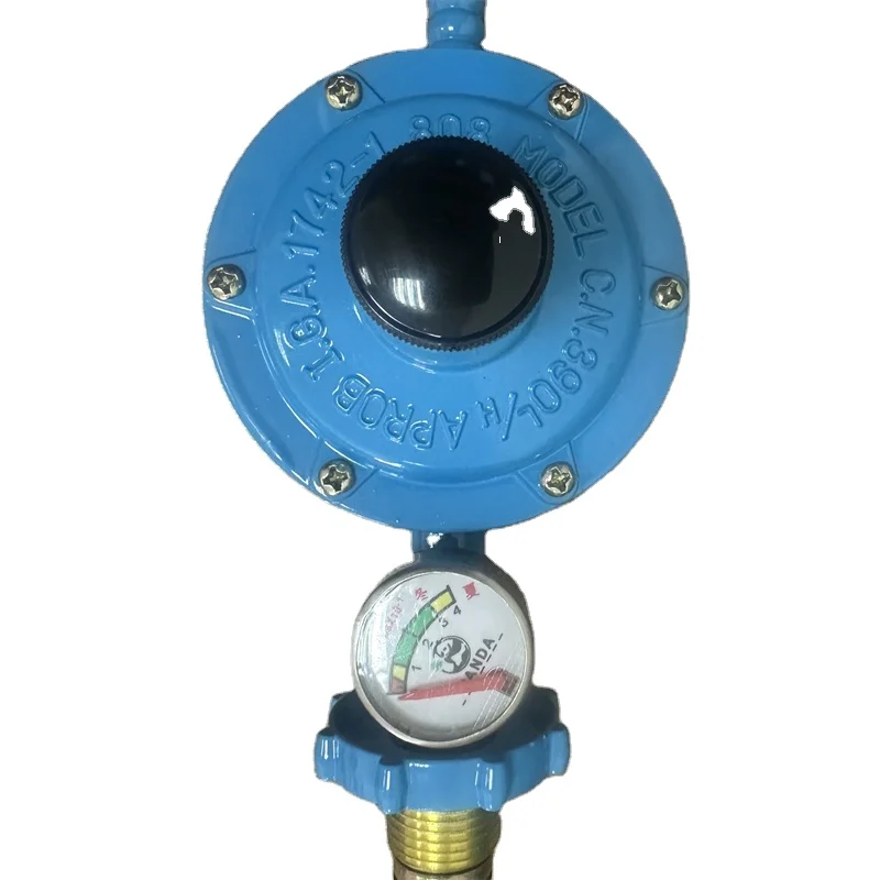 China source factory low price hot selling safe high quality JYT-808 lpg regulator gas  with meter