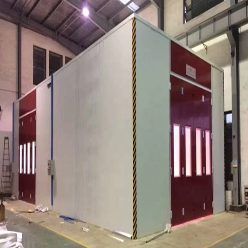 Electric heating system of high-quality automobile spray paint furnace and cheap garage spray paint room