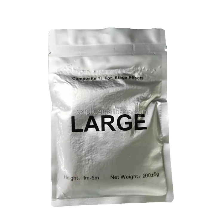 200G Titanium Powder for Advanced Safety Metal Powder in Cold Spark Machines