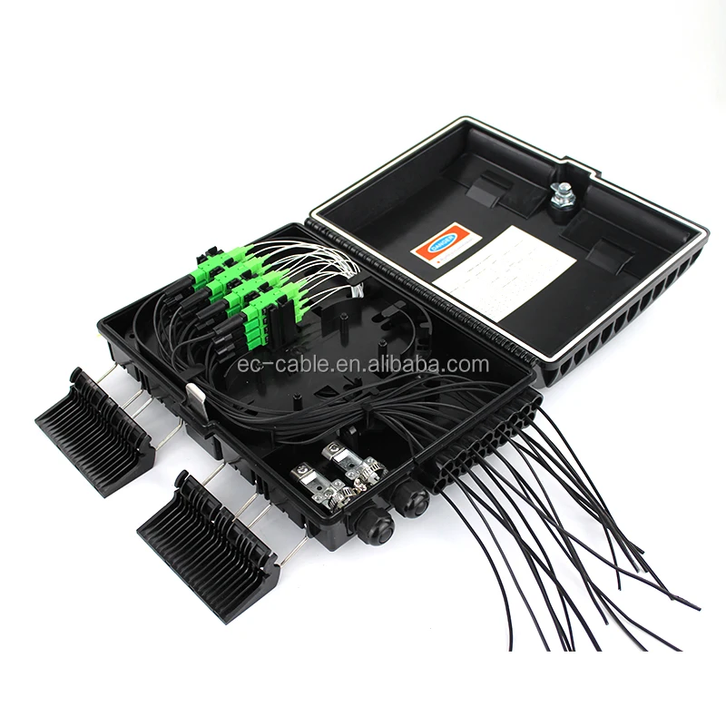 IP65 ANATEL FTTH ODB FDB 1x16 Core Clip on Fibra Optica Distribution Terminal Box Cajas Nap ftth box 16 fibras ip 65