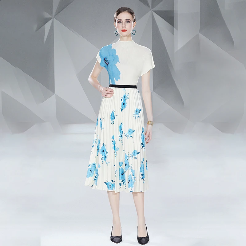 women manufacturers clothes wholesale vintage elegant lady floral american long Evening casual Dresses