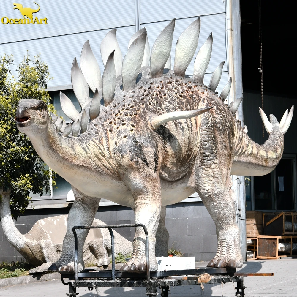 amusement park dinosaurs large life size dinosaurios realistic animatronic dinosaur for theme park