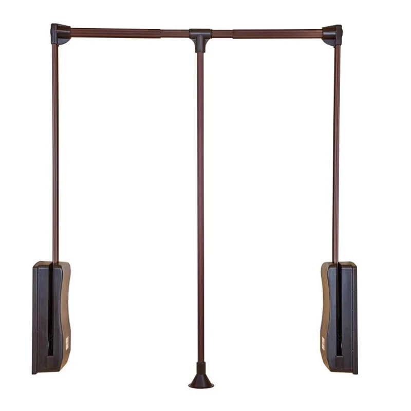 Wardrobe Accessories Pull Down Lift Hangers Mounting In Closet Lift Clothes Drying Rack Clothing Hanger