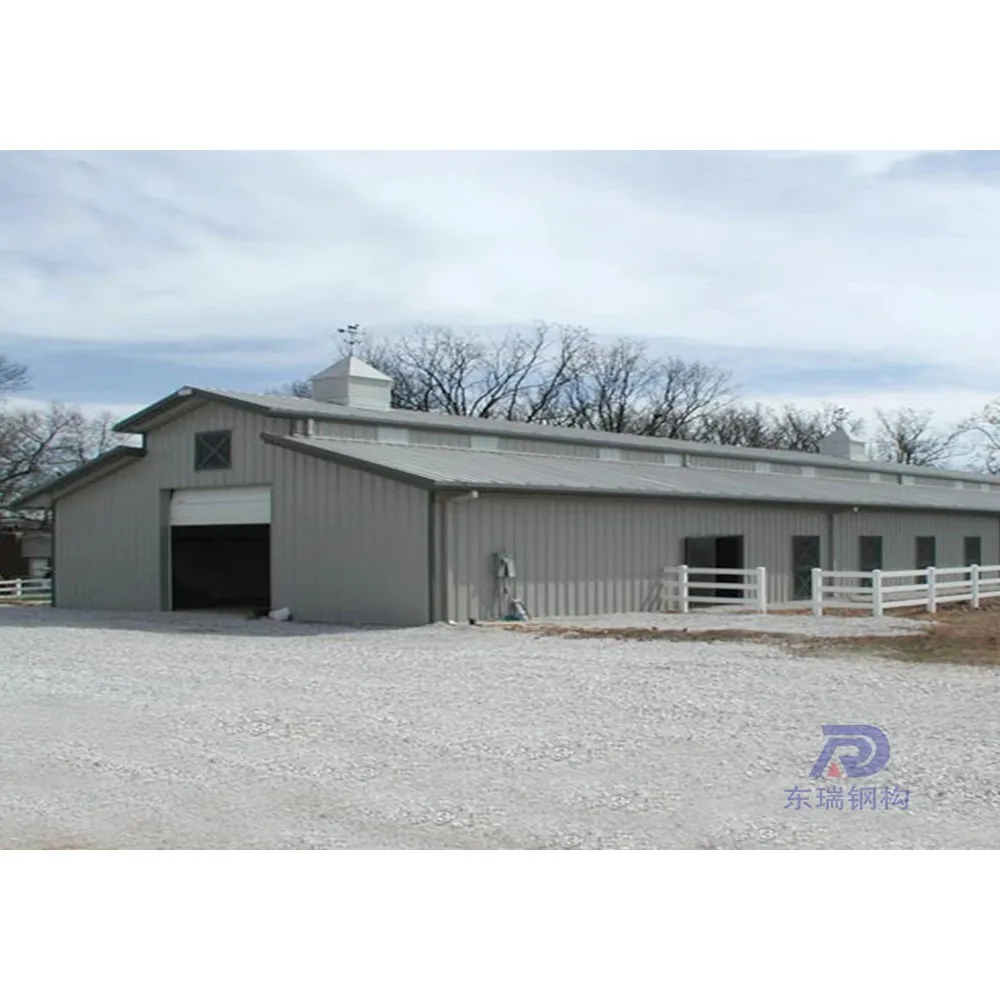 100x200 steel structure barn shed storage building kits prefab metal barn to American