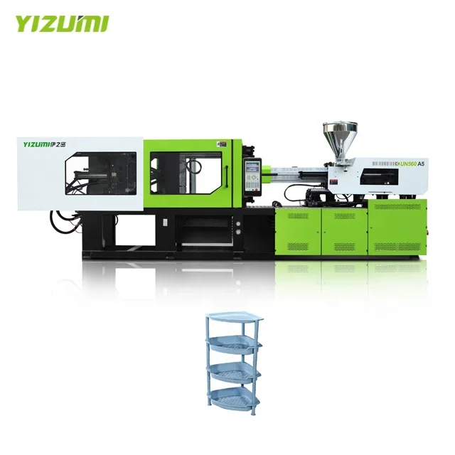 YIZUMI 560 тонн UN560A5 пластиковые коробки для фруктов производственные машины Вертикальная литьевая формовочная