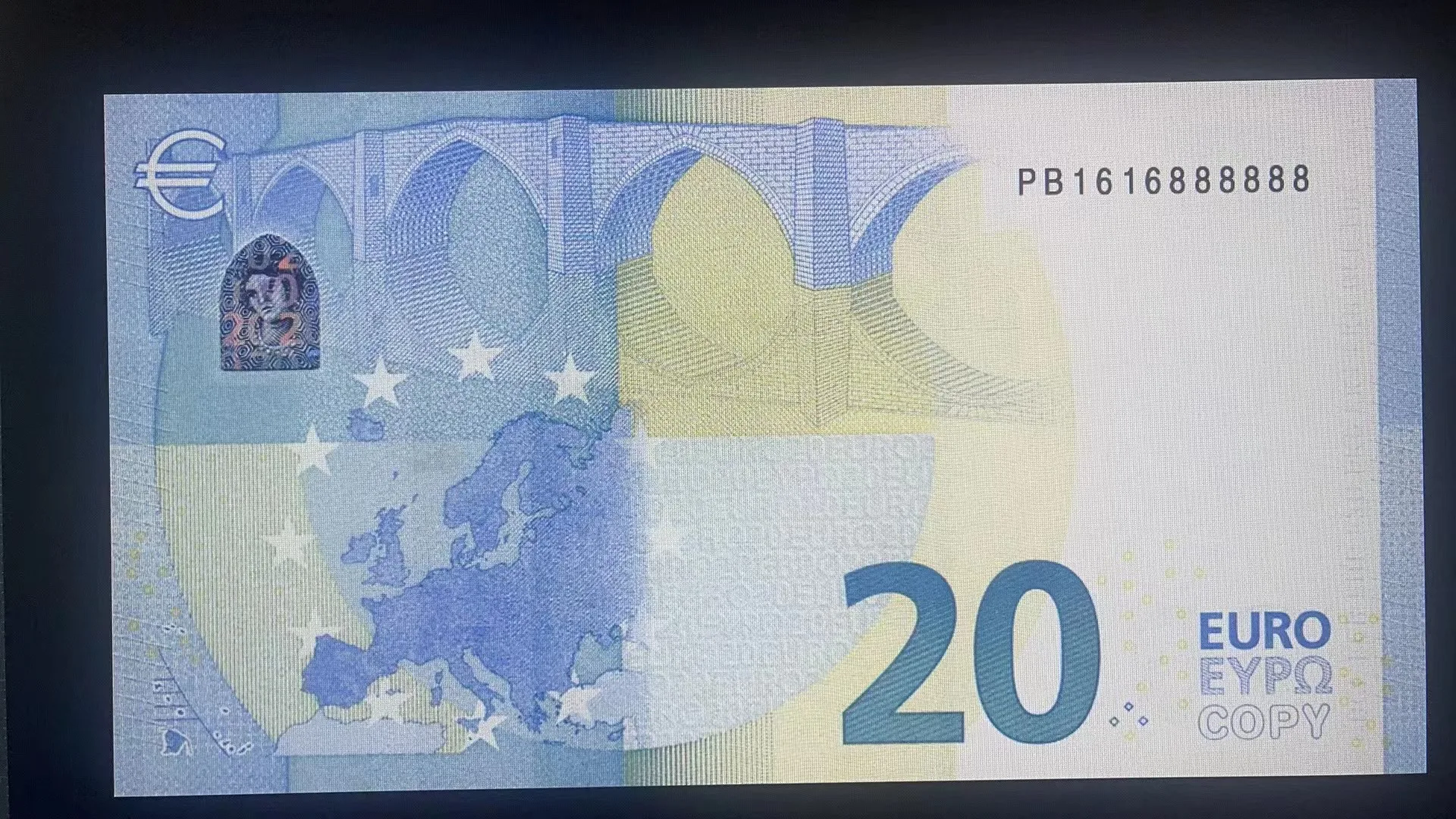 Custom 100 Dollar Gold Banknotes USA Dollar UK Britain England pound sterling Movie Prop Money For Decor
