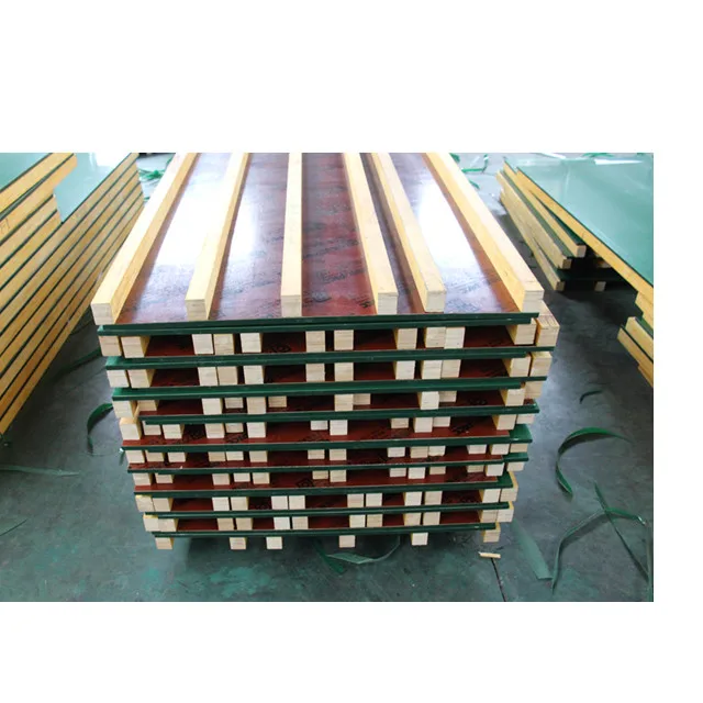 PP plastic coated  column formwork for concrete construction