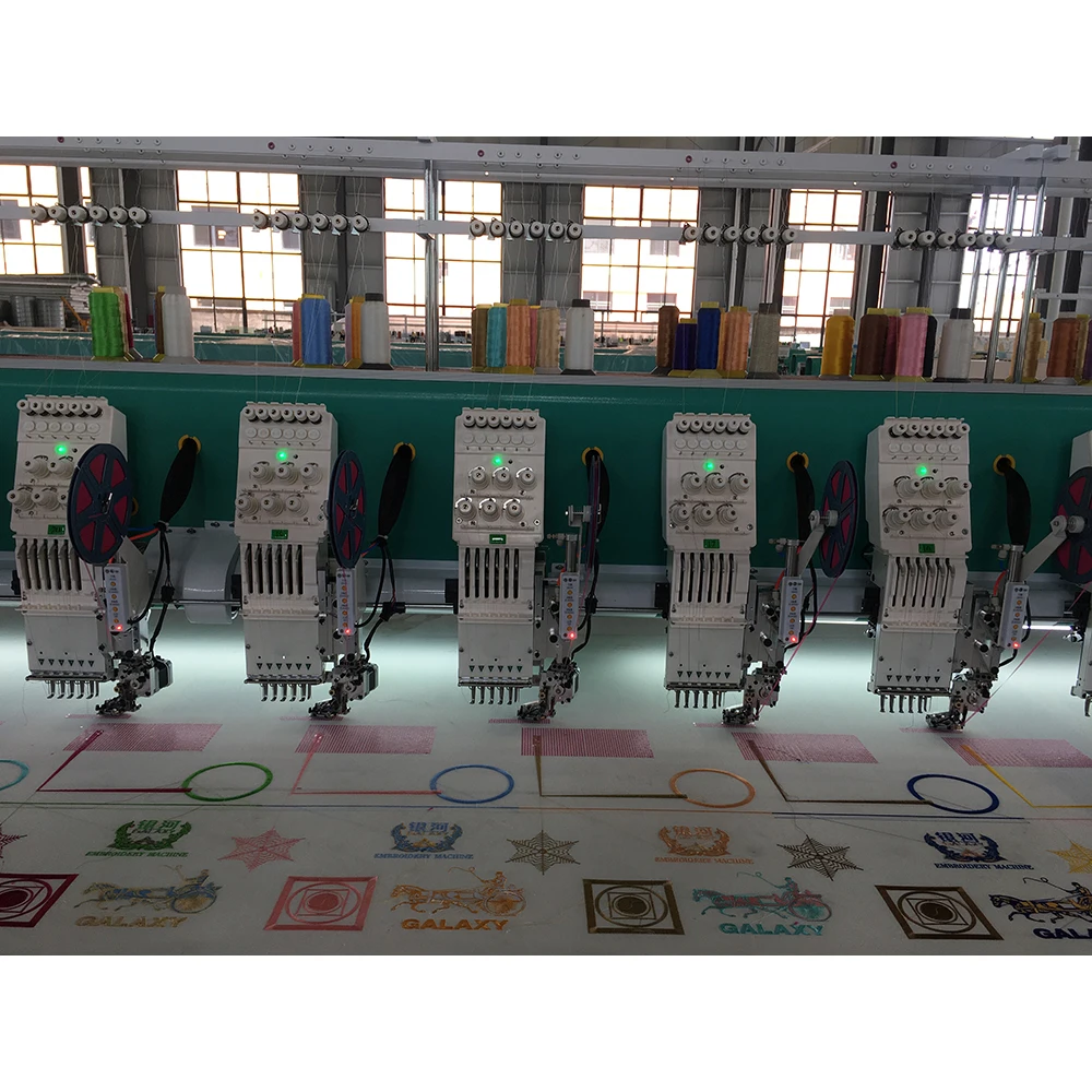 Yami Sewing machines embroidery 6 8 10 12 15 head 40 head zsk zsk qhm revlon dbm embroidery machines computer embroidery machine