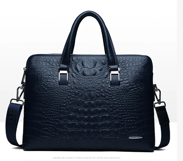 Оптовая продажа мужских портфелей из искусственной кожи с логотипом под заказ водонепроницаемая сумка для ноутбука через плечо деловой чехол