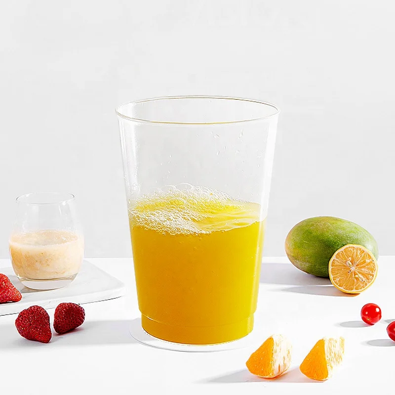 Amazon Choice 5 Stars Elegant Reusable Plastic Drinking Beer Wine Glass Cups