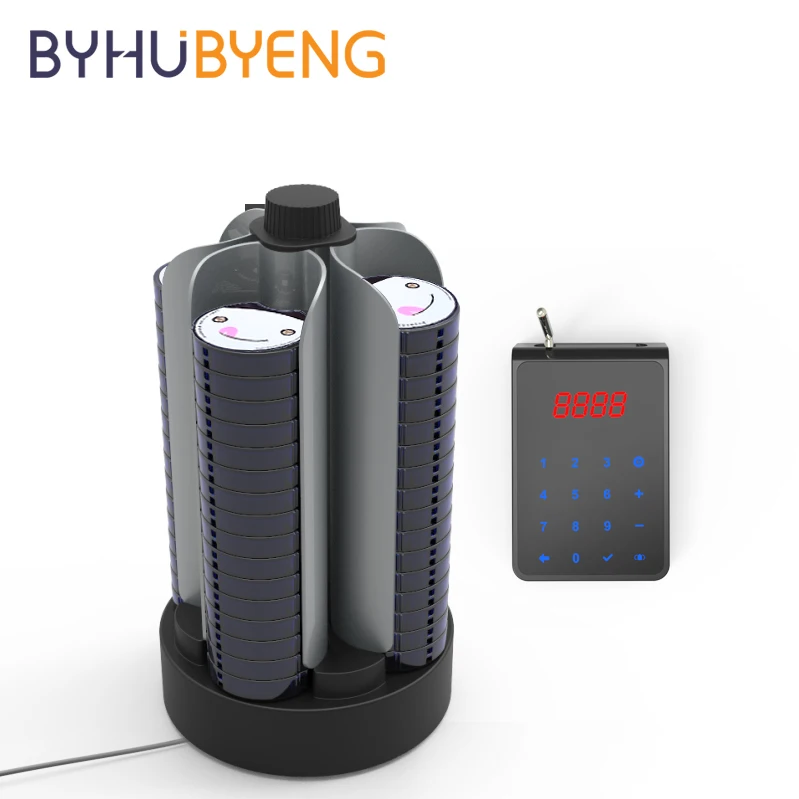 Беспроводная Гостевая зуммерная система BYHUBYENG, пейджер для системы вызова очереди в ресторане, CE FCC, Fullwater-proof, ДАЛЬНОБОЙНЫЙ зуммер