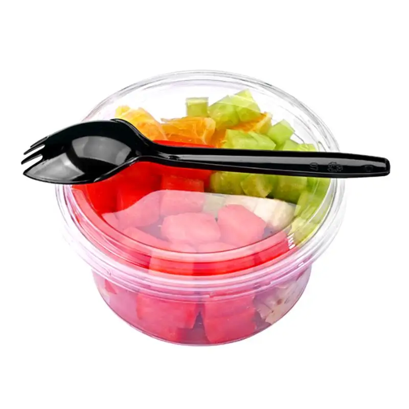 Soup packaging Pearl ice powder , fruit salad box, fermented bean curd special , taro smoothie disposable bowl