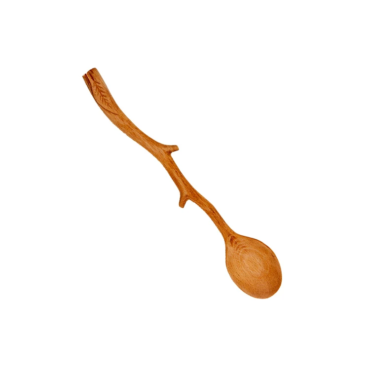 
Eco-Friendly Tableware Wooden Spoon Kitchen Cooking Utensil Tools Tea spoon Honey Coffee Spoons 