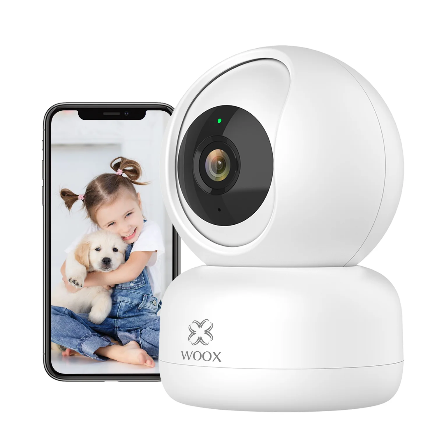 VENZ indoor security camera  wifi tuya camera digital smart 360 monitor night vision baby monitoring camera