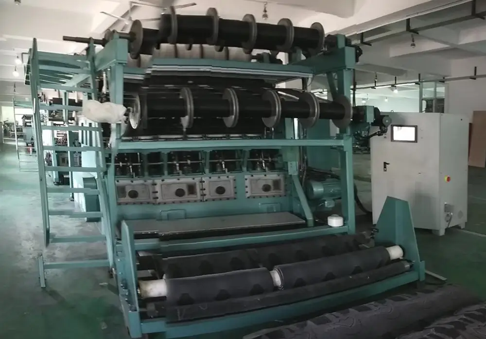 Once-molded Vamp Sport Shoes Upper Non Stitch Knitting Machine