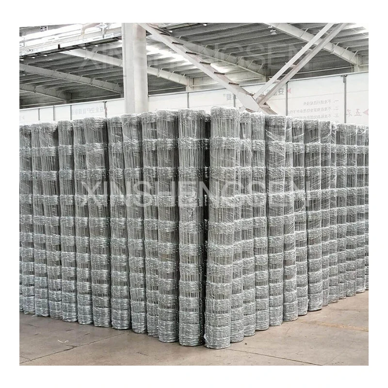 heavy duty fixed knot woven wire field game fence/ Galvanized Sheep Farm Fence Factory Price/ 2.2mm 2.5mm 2.7mm wire farm fence