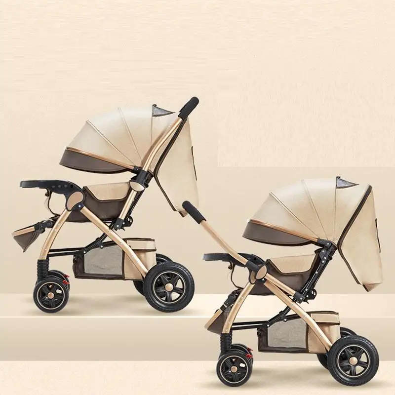 High Quality Luxury Travel Baby Stroller Factory Price Multi Function Folding Baby Stroller