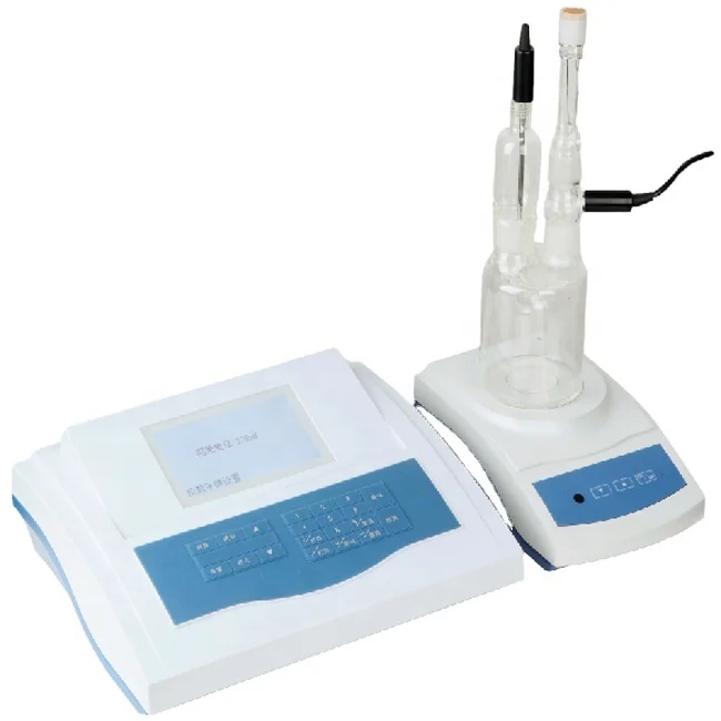 KLS-411 Karl Fischer Coulometric Moisture Titrator Electronic Oil Content In Water Analyzer Laboratory Moisture Meter