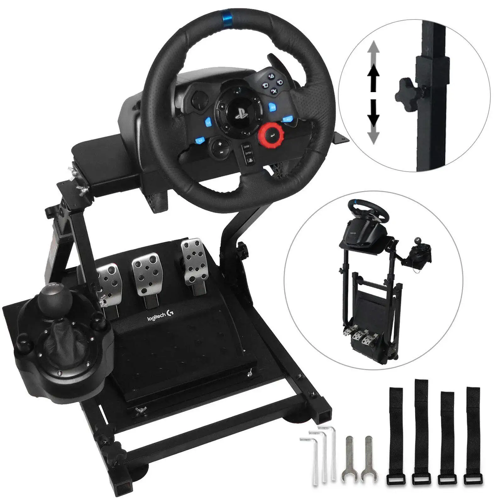 Racing Game Steering Wheel Stand for car race game accessories Logitech Steering Wheel Stand
