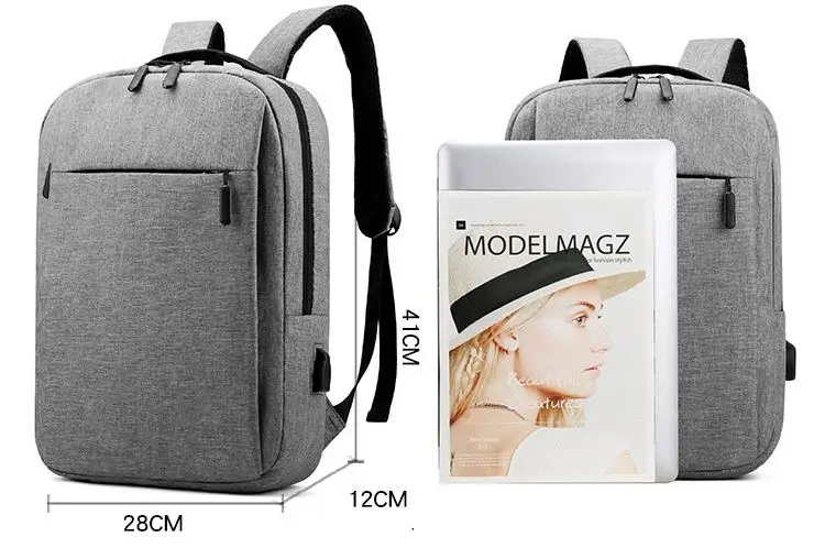 Factory direct sales recycled laptop backpack,business travel with new trend