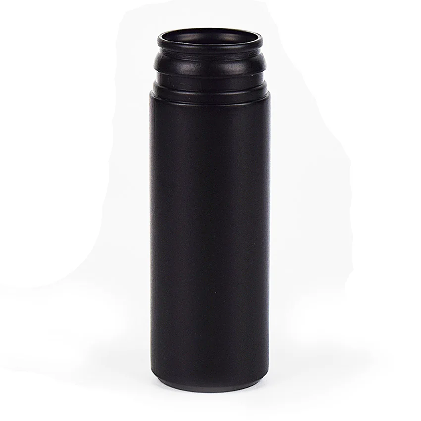 Alibaba china black pp bottle health care product bottle,black plastic botttle in stock