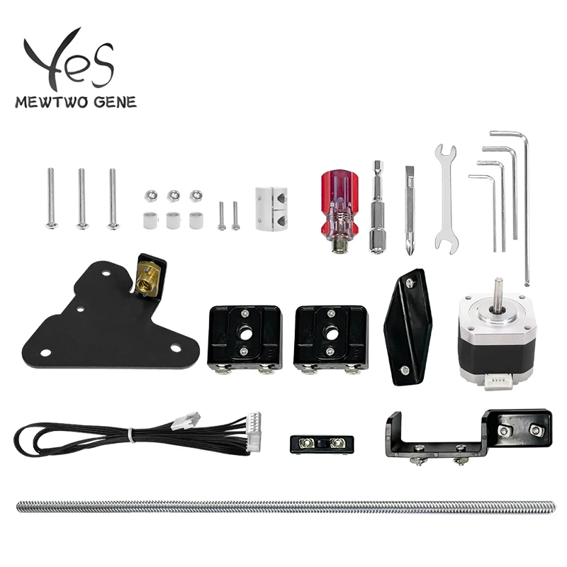 Dual Z Axis Kit Lead Screw Upgrade Kit 42-34 Stepper Motor 365mm T8 Lead Screw for Ender-3 Ender-3S Pro CR10 CR10S 3D Printer