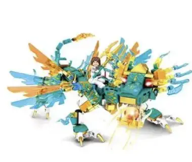 Hot Sale Plastic Building Block Sets Boys Toys Educational Diy Toys Birthday Gifts