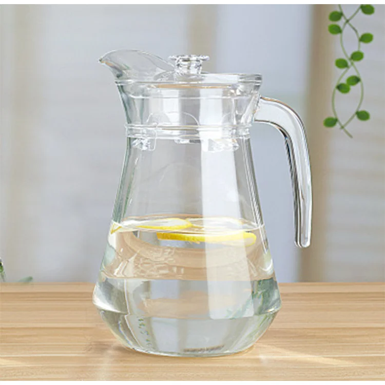 New Glass Tea Pot Large Capacity Heat Resistant Tea Pot Glass Clear Glass Tea Pot And Handle