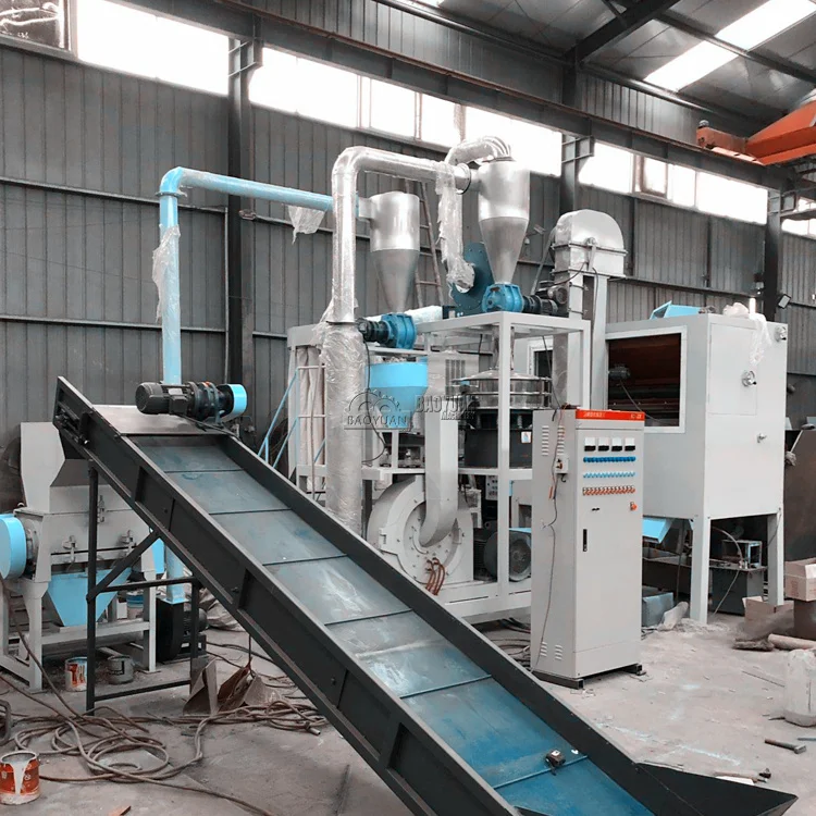 Battery recycling plant equipment electric car waste lithium battery recycle machine