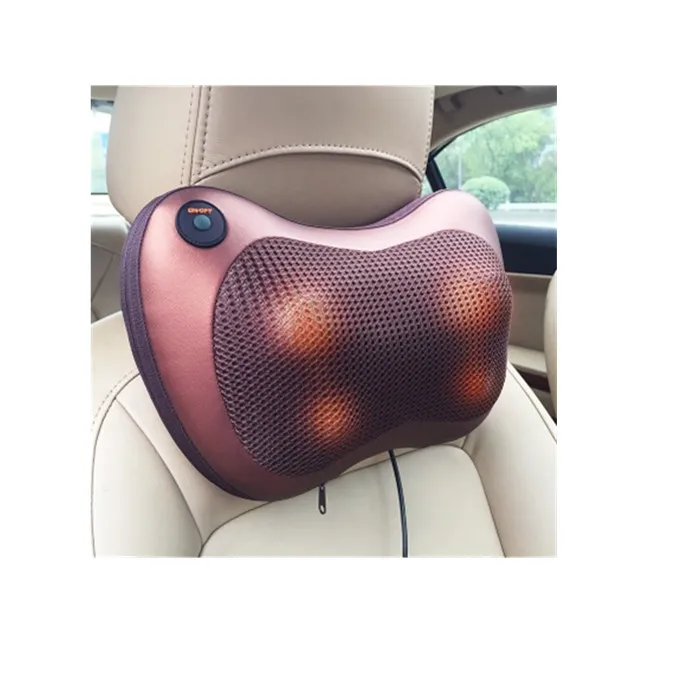 Cheap Price 2021 40 Degree Vibration Heating Massage Pillow for Relaxing