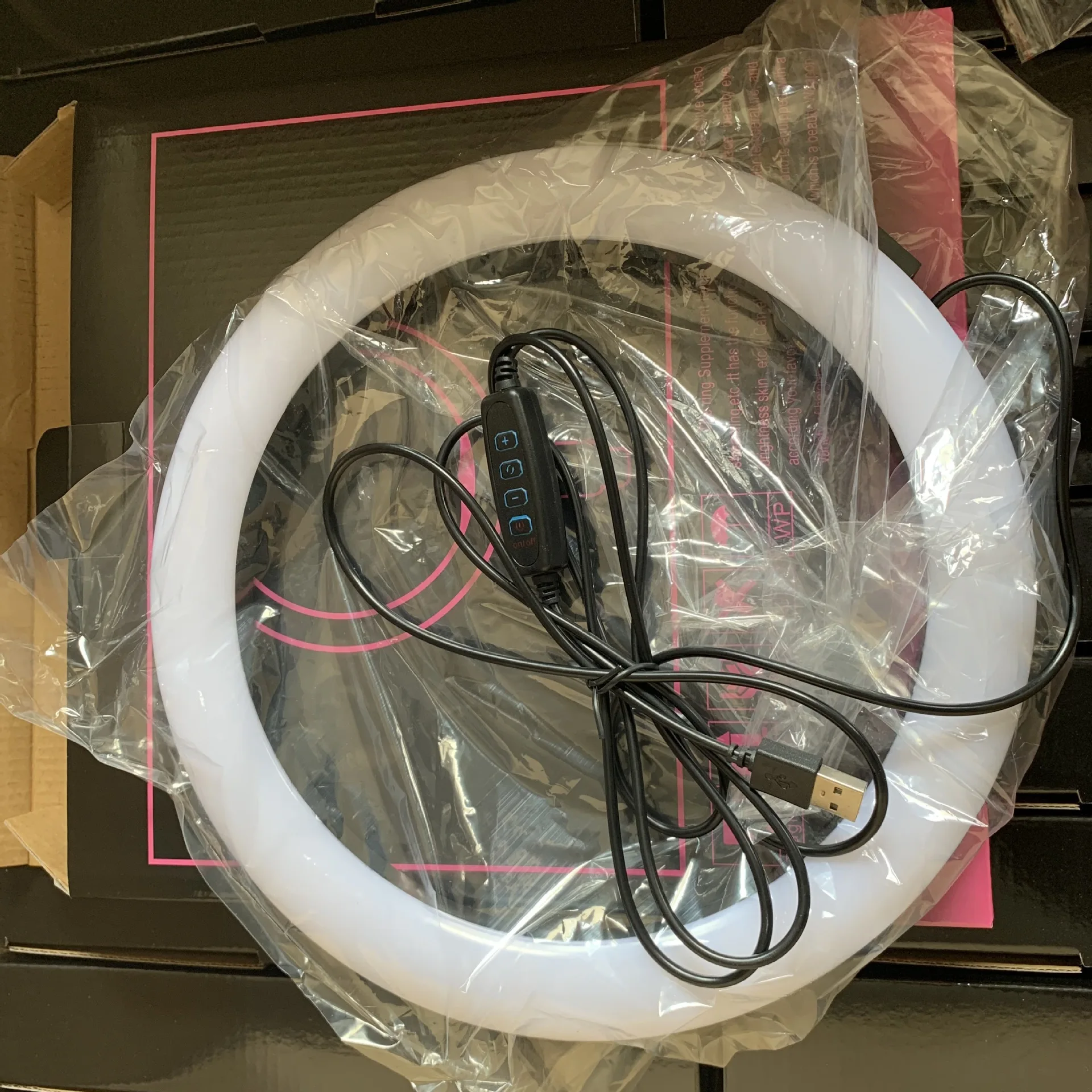 Vlog Beginners Smartphone Phone Video 26CM Ring Light Makeup Photography Fill Light Night Lamp LED Selfie Ring Light