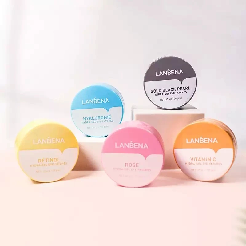 LANBENA 5 types Eye Mask Gel Retinol Gold Collagen Eye Patch Reduce Dark Circles Puffy Eyes Fine Lines Anti Aging Moisturizing
