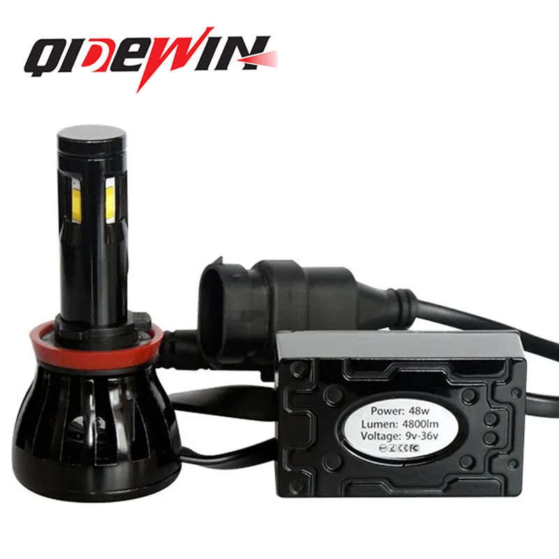 G6 Led Car Headlight Bulbs Led H7 H11 H8 H9 H1 H3 H4 9005 9006 9012 9007 48W 4800LM H13 Car DRL Headlamp Fog Light Bulbs