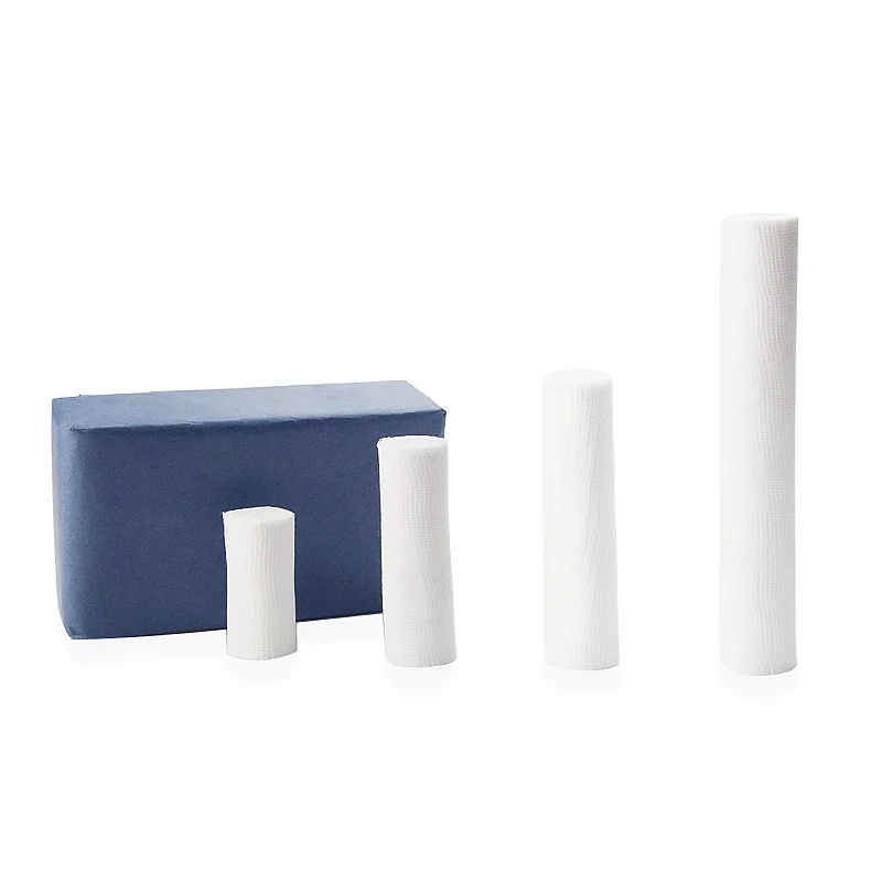 PBT White Gauze Cohesive First Aid Sterile Conforming Bandage and Roll