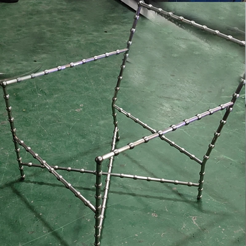 Popular Furniture Hardware Legs Competitive Price Stainless Steel Sofa Chair Bases Frames 201