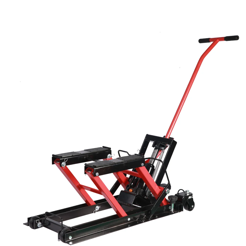 2023 Hydraulic 1500lb Motorcycle Dirt Bike ATV Repair Stand Jack Lift