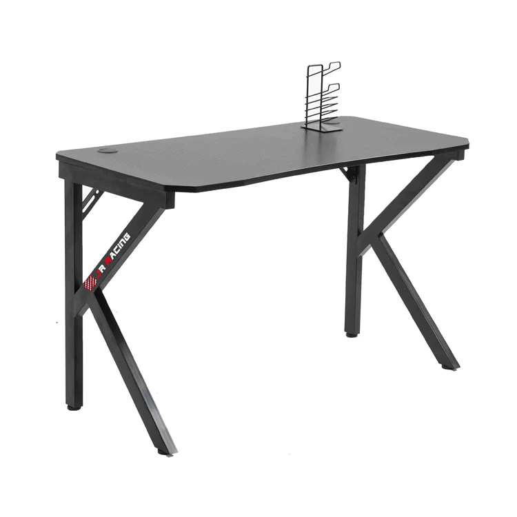 High Quality Wide Metal Table Esports Computer PC Table Picture Black Gaming Desk