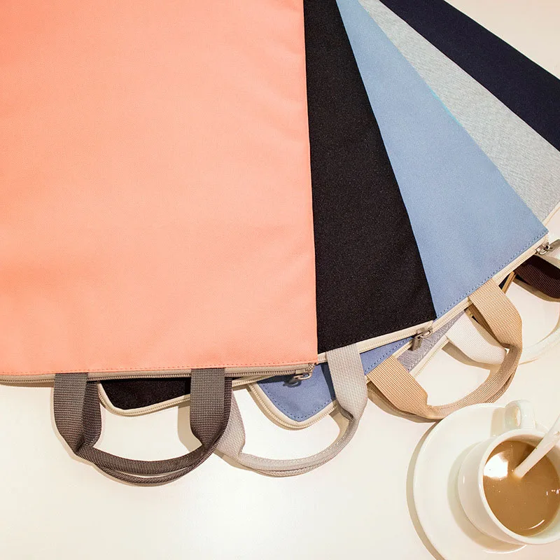 2022 Wholesale Fashion Business Laptop Bags Covers For Computers Custom Portable Document Bag File Pocket