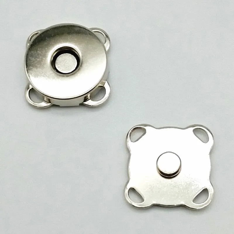 10mm, 14mm, 18mm sew on magnetic snap button in nickel color