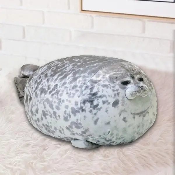 Simulation Seal Pillow Doll Sea Travel Museum Popular Soft Seal Pillow Aquarium cushion
