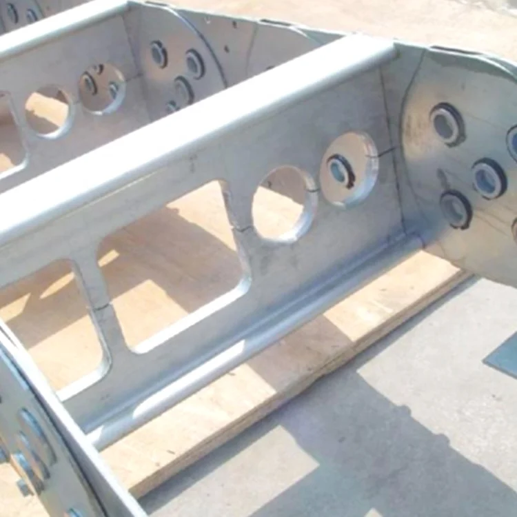 Bridge Type Drag Chain Flexible Cable Carrier Hose Carrier Track For Factory
