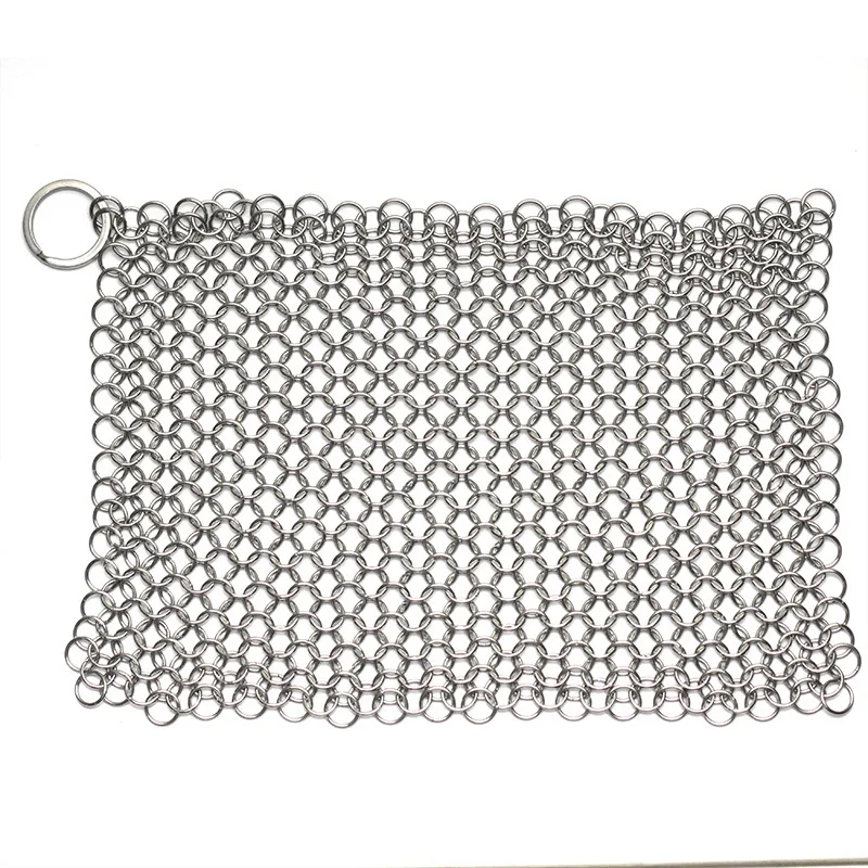  Скруббер Chainmail кольцевая сетка из нержавеющей стали/кольцевая сетчатая