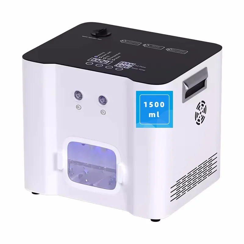 Moneng 1500ml/min hydrogen generator SPE PEM High Quality hydrogen gas inhaler kits