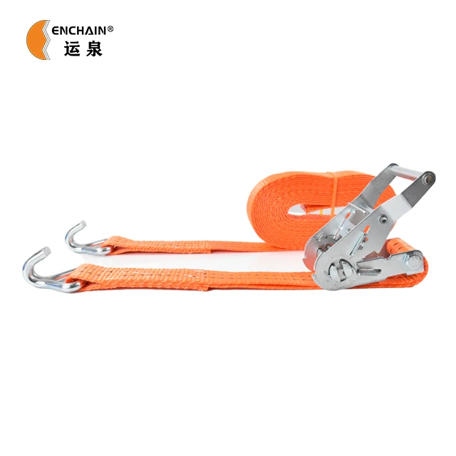 Enchain 35mm  2T cinta catraca Load  Strap With 2T Ratchet Buckles  Tie Down lashing straps
