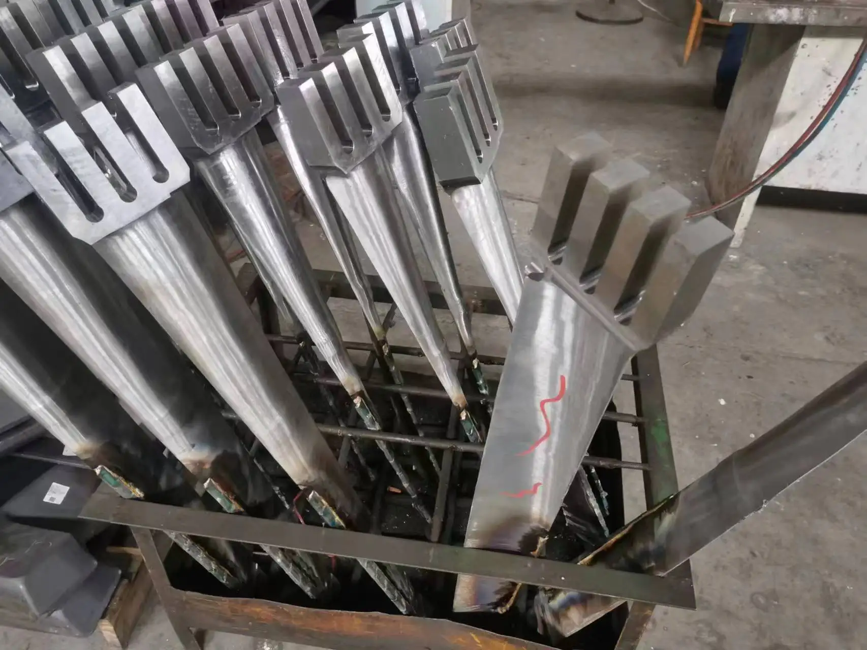Dongturbo Steam Turbine Spare Parts Turbine Blade  USSR Turbine Blade