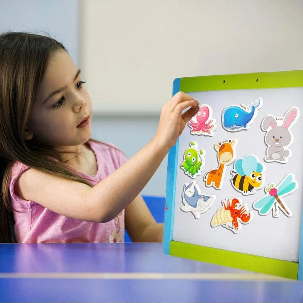 animal foam magnet dinosaurs insect ocean sea animal magnets kids educational toy