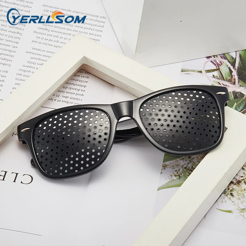 Hot Selling Rice Nail Small Hole Glasses PC Black Sunglasses UV400 White and Black Glasses Stylish Fashion Custom for Men Women