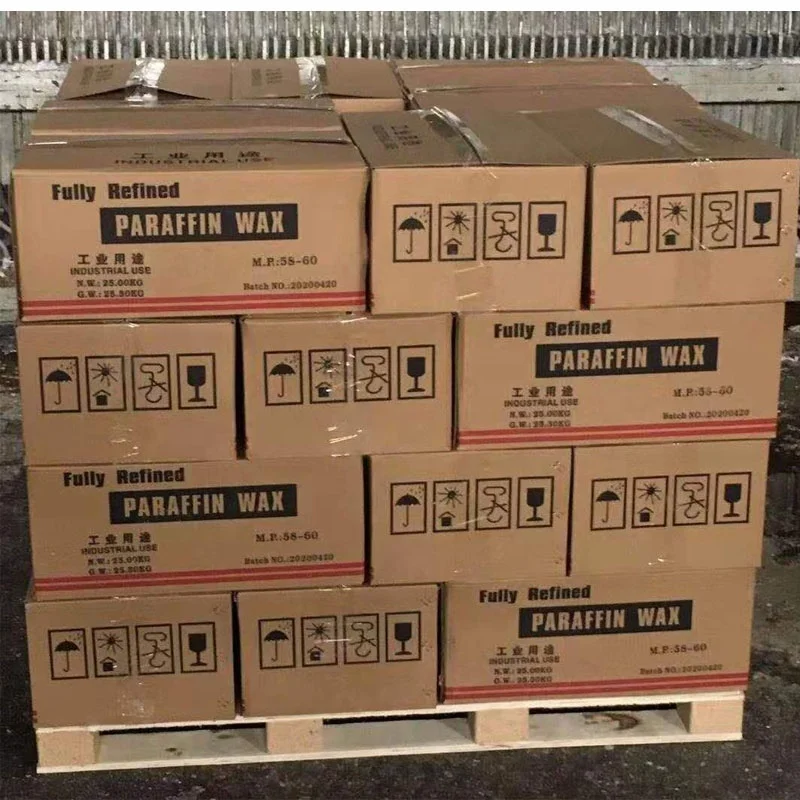 China paraffin wax supplier 58-60 fully refined