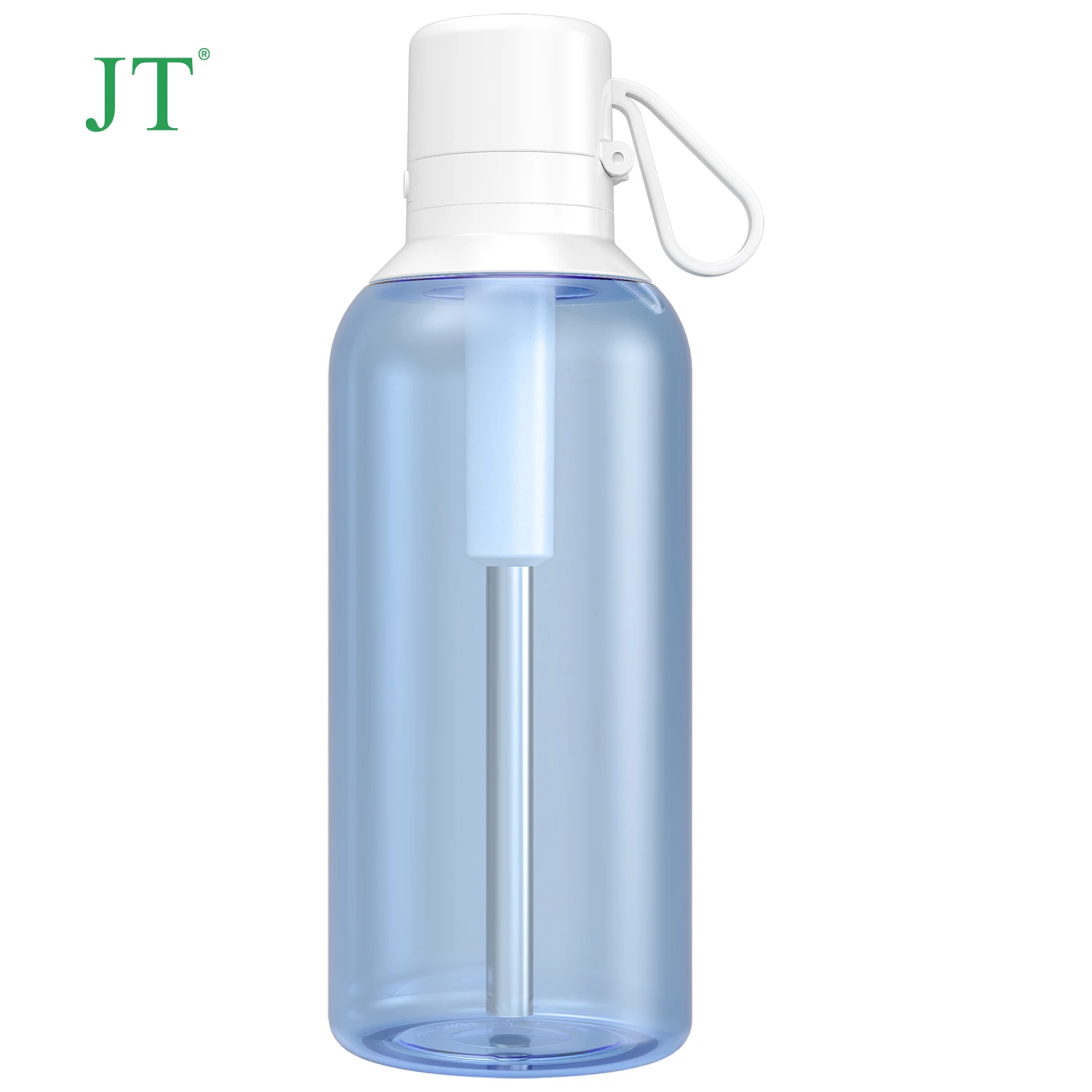 
Outdoor sports running portable plastic filter bottle food grade Tritan plastic filter bottle 