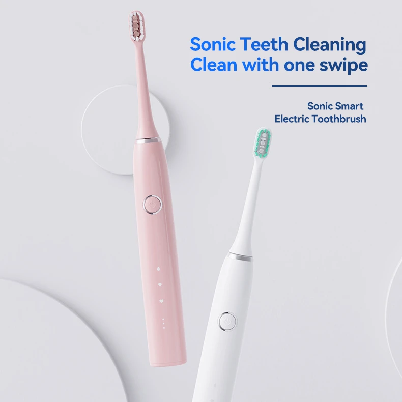 Custom Logo Home Dental Bleaching Grade Teeth Whitening Electric Toothbrush For Wholesale